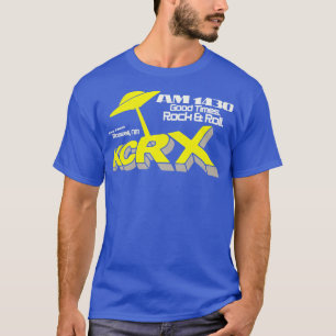 KCRX 1430 Roswell NM Retro Abgeschaltete Radiostat T-Shirt