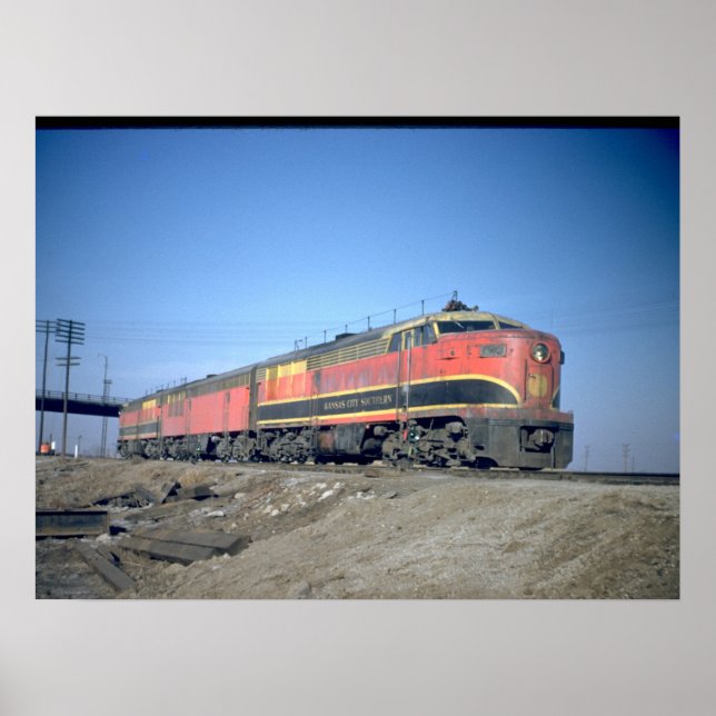 KCS Fairbanks-Morse 'Erie made' #60_Trains Poster (Vorne)