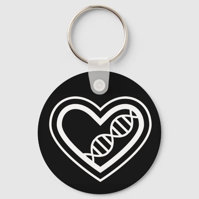 KD Heart Keychain Schlüsselanhänger (Vorderseite)