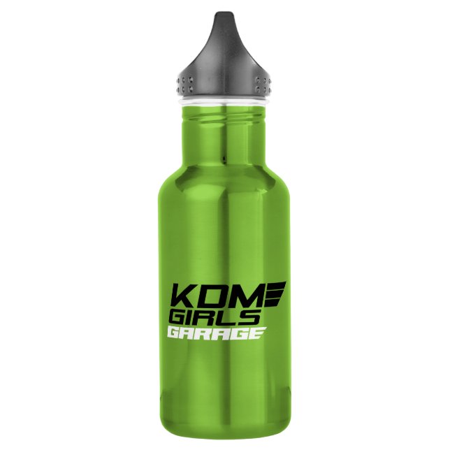 KDM GARAGE EDELSTAHLFLASCHE (Links)