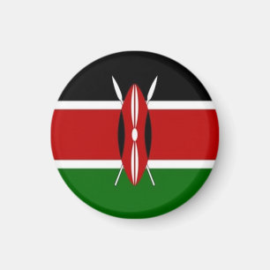KE - Kenia - Flagge Magnet