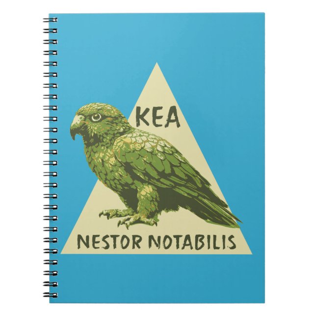 Kea Neuseeland-Vogel Notizblock (Vorderseite)