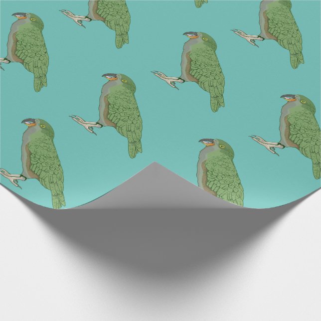 Kea New Zealand Bird Geschenkpapier (Ecke)