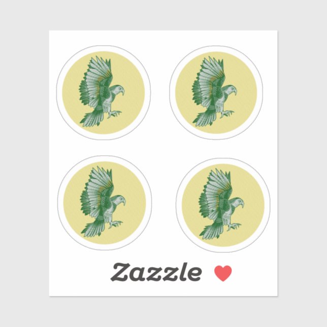 Kea NZ BIRD Aufkleber (Blatt)