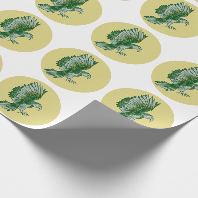 Kea NZ BIRD Geschenkpapier (Ecke)