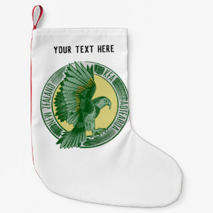 Kea NZ bird Kleiner Weihnachtsstrumpf