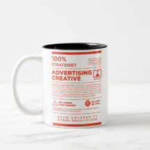 Kean MGC Care Label Advertising Mug