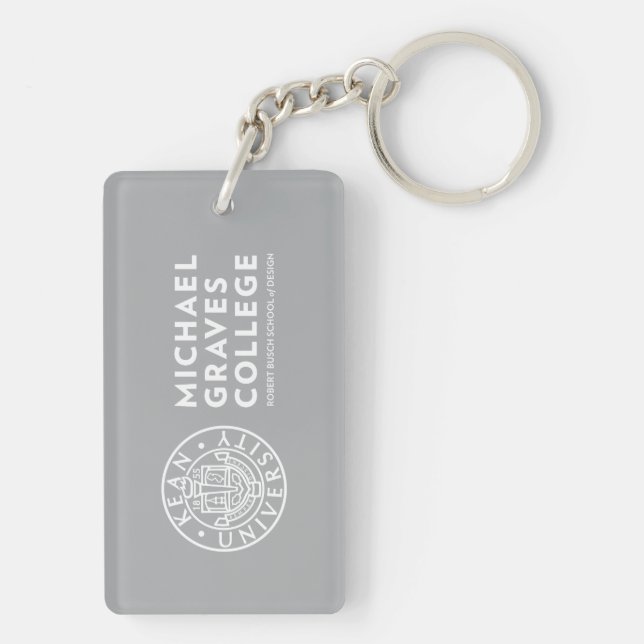 Kean MGC Design Studio Akryllischer Schlüsselanhän Schlüsselanhänger (Rückseite)