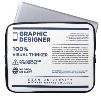 Kean MGC Grafikdesign-Etikett Laptopschutzhülle