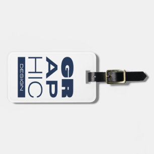 Kean MGC Graphic Design Luggage Tag Gepäckanhänger