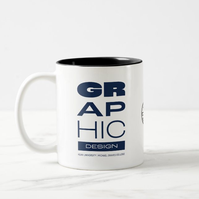 Kean MGC Graphic Design Mug (Gauche)