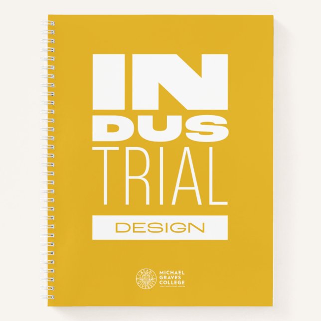 Kean MGC Industrial Design Spiral Notebook Notizbuch (Vorderseite)