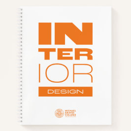 Kean MGC Interior Design Spiral Notebook Notizbuch