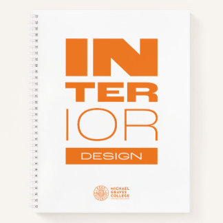 Kean MGC Interior Design Spiral Notebook Notizbuch