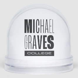 Kean MGC Michael Graves Uni Schneekugeln