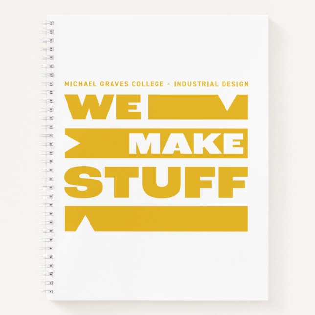 Kean MGC Wir machen StuckNotebook Notizbuch (Vorderseite)