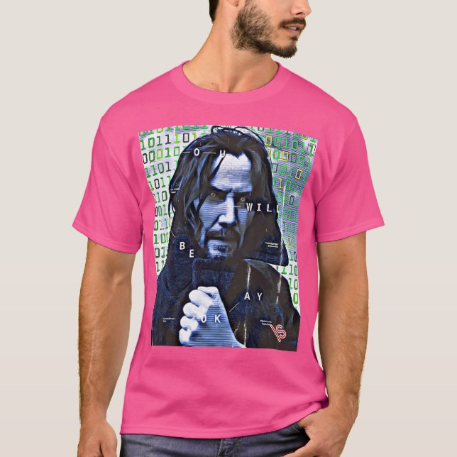 Keanu Reeves T-Shirt (Vorderseite)