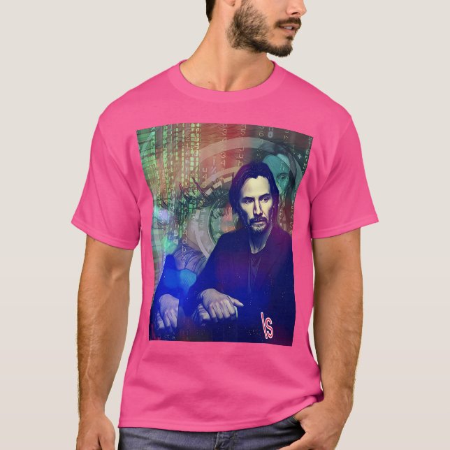 Keanu Reeves T-Shirt (Vorderseite)