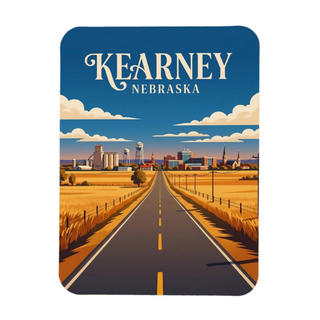 Kearney USA Magnet (Vertikal)