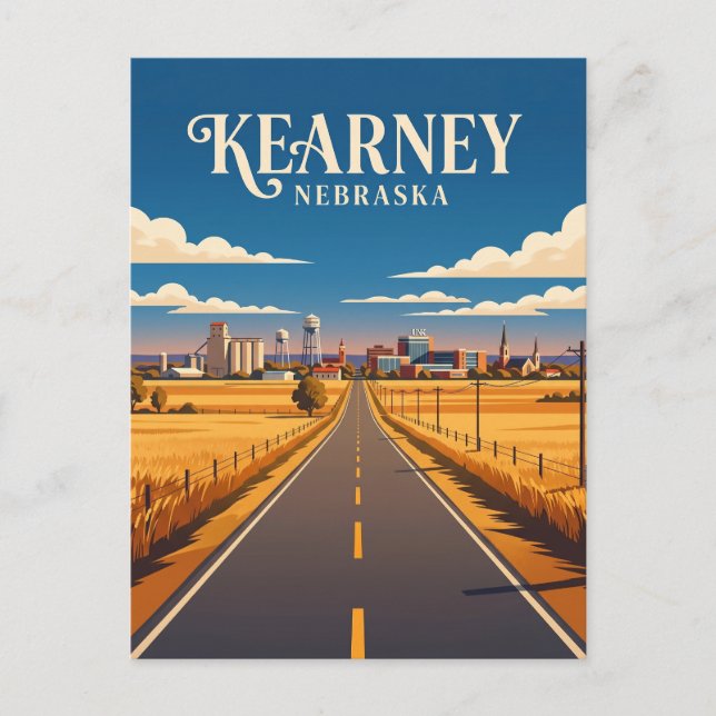 Kearney USA Postkarte (Vorderseite)
