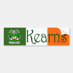 Kearns Coat of Arms Flag Autoaufkleber