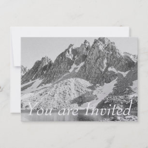 Kearsarge Pinnacles, The Sierra von Ansel Adams Einladung