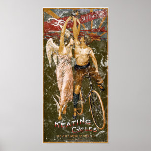 Keating Cycles-1905 - Not leidend Poster
