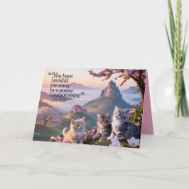 Keats Valentine's Day Card 4 Feiertagskarte