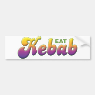Kebab, essen autoaufkleber