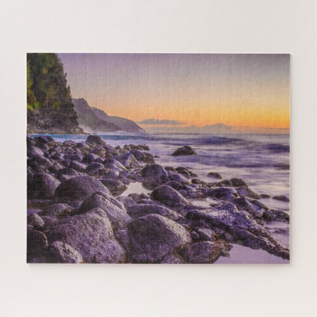 Ke'e Beach bei Sunrise, Kauai, Hawaii (Horizontal)