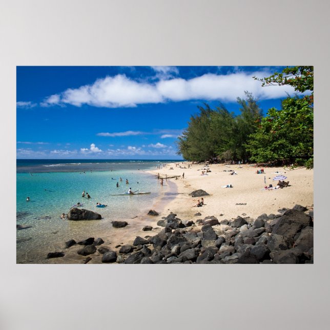 Ke'e Beach, Kaua'i Poster (Vorne)
