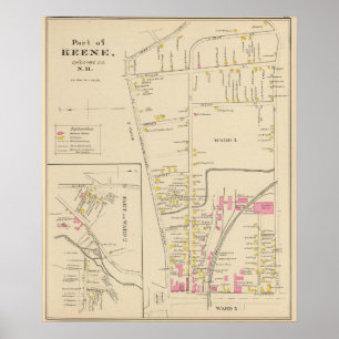 Keene, Bezirk 12 Poster