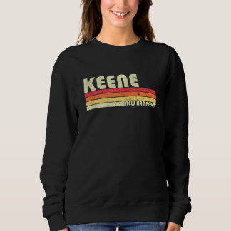 Keene Nh New Hampshire Funny City Zuhause Roots Re Sweatshirt