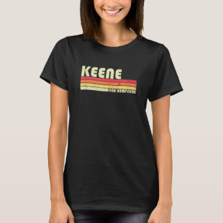 Keene Nh New Hampshire Funny City Zuhause Roots Re T-Shirt