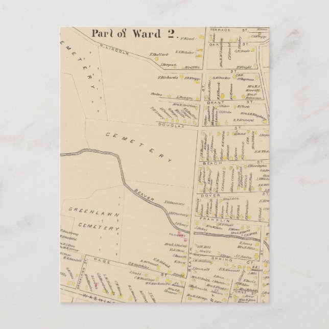 Keene, Ward 2 Postkarte (Vorderseite)