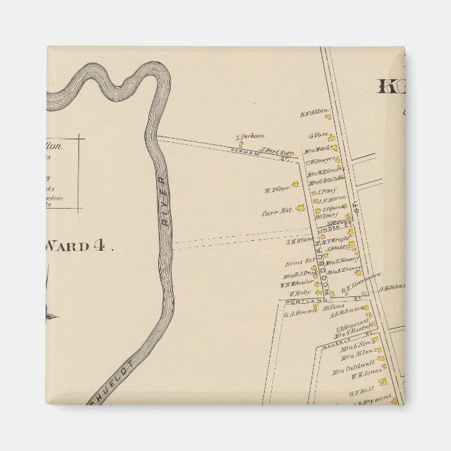 Keene, Ward 4 Magnet (Vorne)