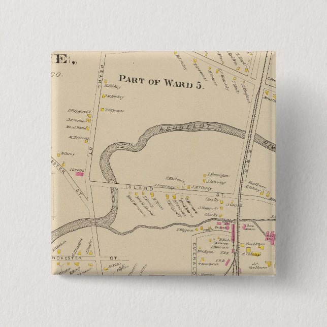 Keene, Ward 5 Button (Vorderseite)