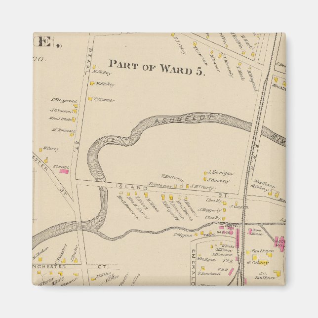 Keene, Ward 5 Magnet (Vorne)