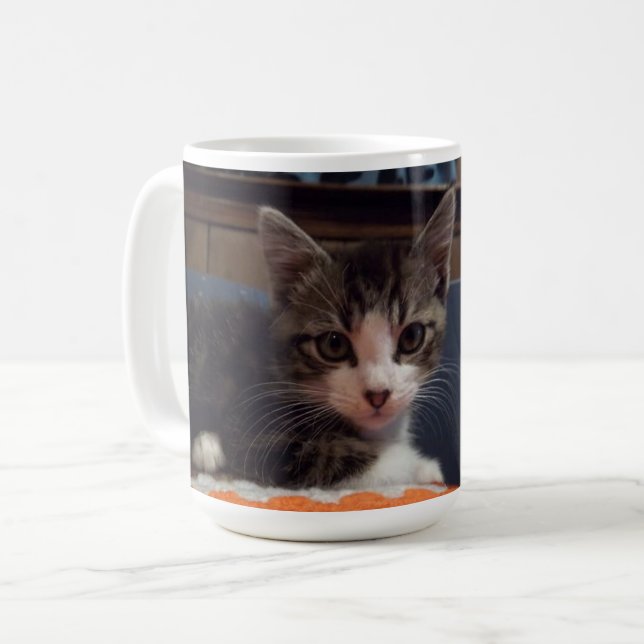 Keeno Alert Tasse (Vorderseite Links)