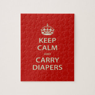 Keep Calm and Carry Diapers