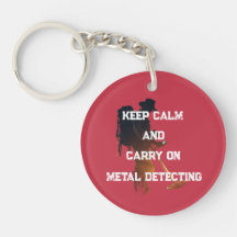 KEEP CALM AND CARRY ON METAL DETECTING