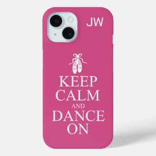 Keep Calm and Dance On Ballerina Shoes Pink title_seo2