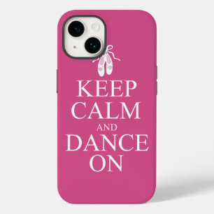 Keep Calm and Dance On Ballerina Shoes Pink title_seo2