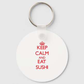 Keep calm and eat Sushi Schlüsselanhänger