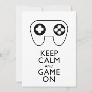KEEP CALM AND GAME ON - Spielsteuerung