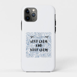 Keep calm and keep calm Case-Mate iPhone hülle