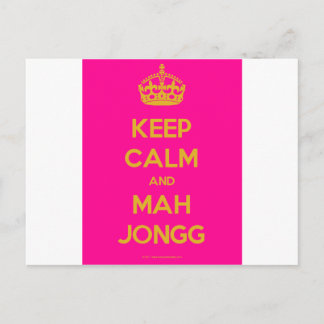 Keep-Calm-And-Mah-Jongg.pdf Postkarte