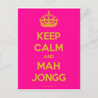 Keep-Calm-And-Mah-Jongg.pdf Postkarte
