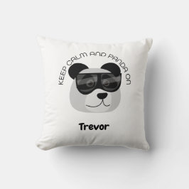 Keep Calm and Panda On Kissen