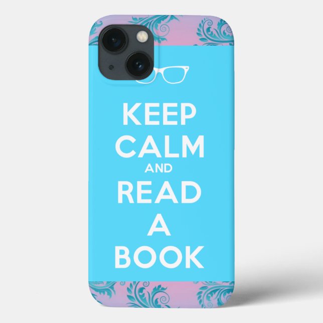 Keep Calm and Read a Book Case-Mate iPhone Hülle (Rückseite)